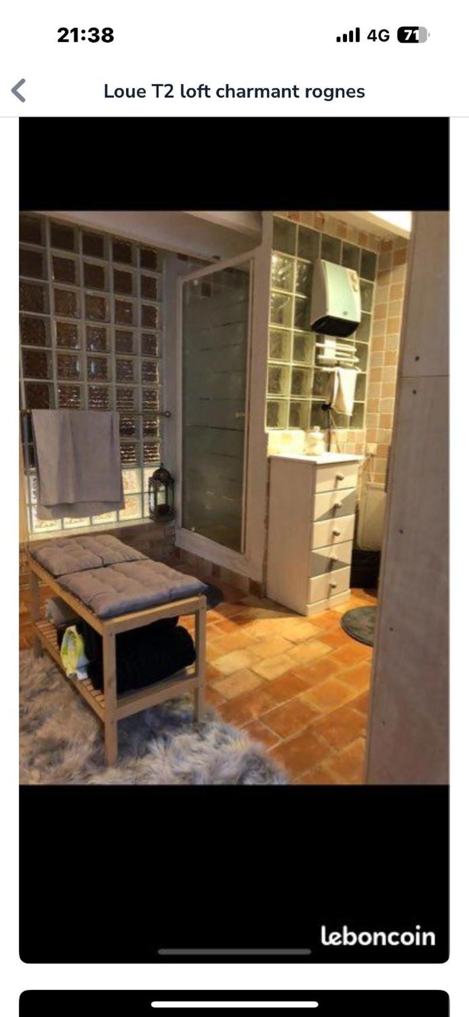 Nouveau Rognes Maison De Vacances Loft 4 Couchages Экстерьер фото